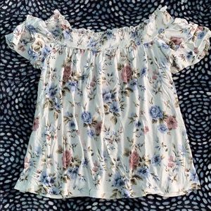 American Eagle off the shoulder top